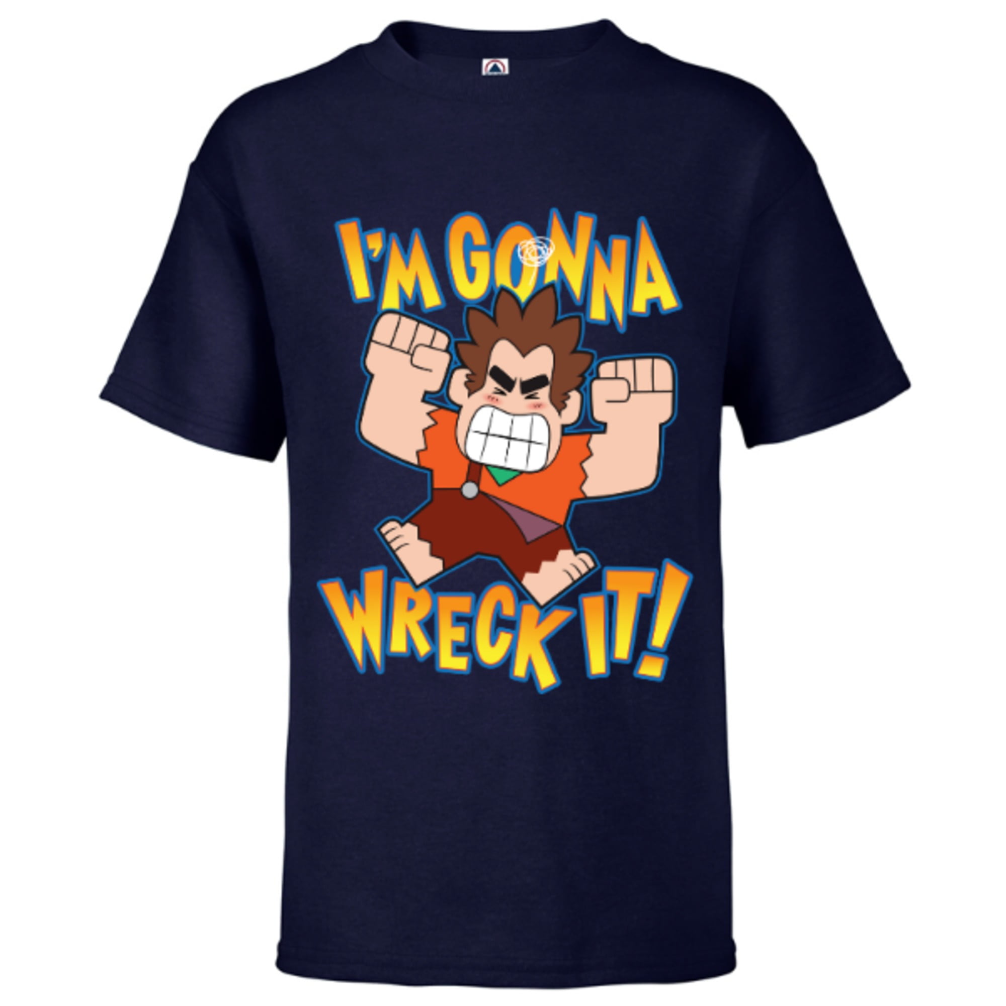 T Breaks Internet Sleeve - -Shirt for Short Wreck the Customized-Red T-Shirt It Disney Gonna Ralph - I\'m Kids