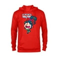 thumbnail image 1 of Disney Ralph Breaks the Internet Laughing Vanellope T-Shirt - Pullover Hoodie for Adults - Customized-Red Heather, 1 of 5
