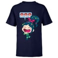 thumbnail image 1 of Disney Ralph Breaks the Internet Laughing Vanellope T-Shirt - Short Sleeve T-Shirt for Kids - Customized-Navy, 1 of 5