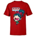 thumbnail image 1 of Disney Ralph Breaks the Internet Laughing Vanellope T-Shirt - Short Sleeve T-Shirt for Kids - Customized-Red, 1 of 5