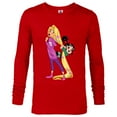 thumbnail image 1 of Disney Ralph Breaks the Internet Rapunzel Vanellope T-Shirt - Long Sleeve T-Shirt for Men - Customized-New Red, 1 of 5