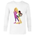 thumbnail image 1 of Disney Ralph Breaks the Internet Rapunzel Vanellope T-Shirt - Long Sleeve T-Shirt for Men - Customized-White, 1 of 5