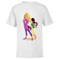 thumbnail image 1 of Disney Ralph Breaks the Internet Rapunzel Vanellope T-Shirt - Short Sleeve T-Shirt for Kids - Customized-White, 1 of 5