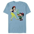 thumbnail image 1 of Disney Ralph Breaks the Internet Snow White T-Shirt- Short Sleeve Blended T-Shirt for Adults - Customized-Ocean Blue, 1 of 5