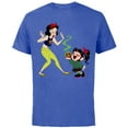 thumbnail image 1 of Disney Ralph Breaks the Internet Snow White T-Shirt - Short Sleeve Cotton T-Shirt for Adults - Customized-Royal Heather, 1 of 5