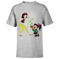 thumbnail image 1 of Disney Ralph Breaks the Internet Snow White T-Shirt - Short Sleeve T-Shirt for Kids - Customized-Athletic Heather, 1 of 5