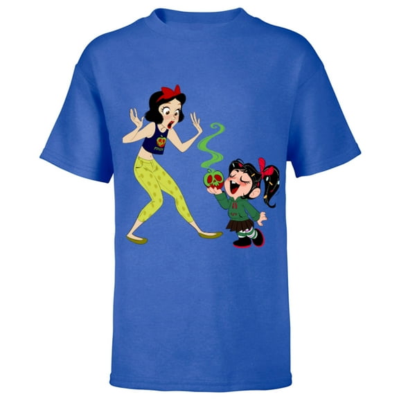 Disney Ralph Breaks the Internet Snow White T-Shirt - Short Sleeve T-Shirt for Kids - Customized-Royal