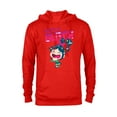 thumbnail image 1 of Disney Ralph Breaks the Internet Vanellope Glitch T-Shirt - Pullover Hoodie for Adults - Customized-Red Heather, 1 of 5