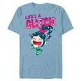 thumbnail image 1 of Disney Ralph Breaks the Internet Vanellope Glitch T-Shirt- Short Sleeve Blended T-Shirt for Adults - Customized-Ocean Blue, 1 of 5