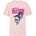 thumbnail image 1 of Disney Ralph Breaks the Internet Vanellope Glitch T-Shirt - Short Sleeve T-Shirt for Kids - Customized-Soft Pink, 1 of 5
