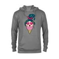 thumbnail image 1 of Disney Ralph Breaks the Internet Vanellope Ice Cream T-Shirt - Pullover Hoodie for Adults - Customized-Graphite Heather, 1 of 5