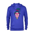 thumbnail image 1 of Disney Ralph Breaks the Internet Vanellope Ice Cream T-Shirt - Pullover Hoodie for Adults - Customized-Royal Heather, 1 of 5