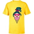 thumbnail image 1 of Disney Ralph Breaks the Internet Vanellope Ice Cream T-Shirt - Short Sleeve T-Shirt for Kids - Customized-Yellow, 1 of 5