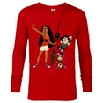 thumbnail image 1 of Disney Ralph Breaks the Internet Vanellope and Moana T-Shirt - Long Sleeve T-Shirt for Men - Customized-New Red, 1 of 5