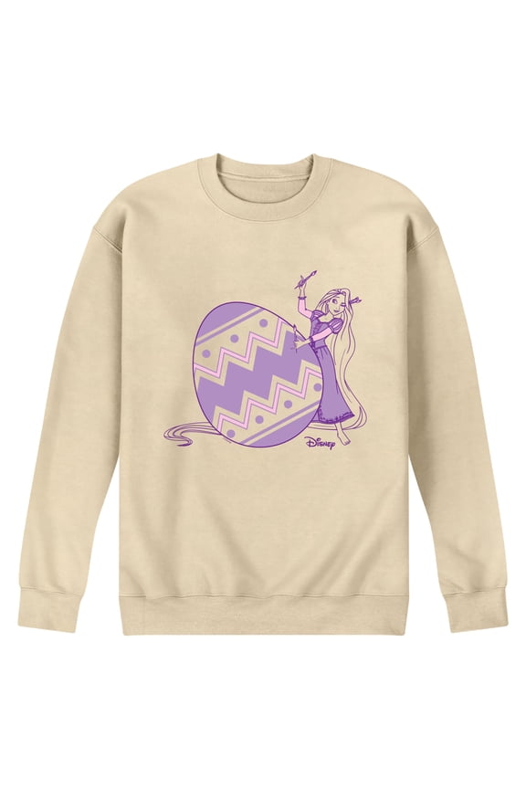 - Rapunzel Easter Egg - Men's Crew Fleece Sweatshirt