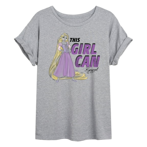 Disney - Rapunzel - Juniors Ideal Flowy Muscle T-Shirt