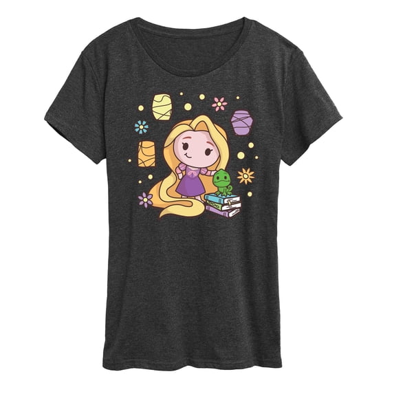 Disney - Rapunzel Pascal - Women's Short Sleeve Graphic T-Shirt