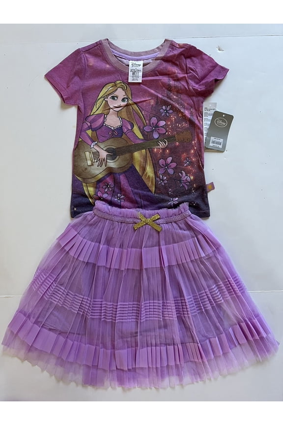 Rapunzel Skirt set for Girls Size 4