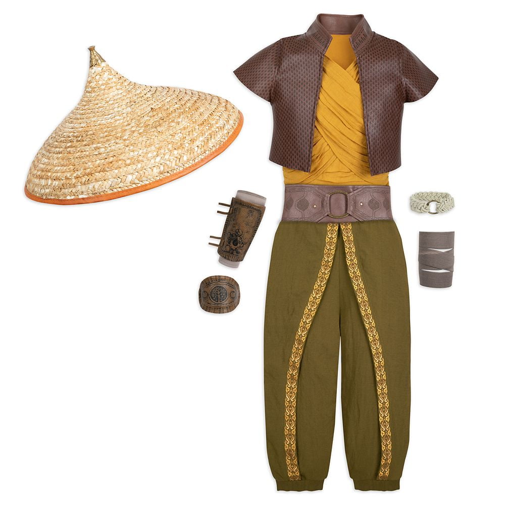 Halloween Raya Disney Raya and the Last Dragon Halloween Costume, Girls Size 5/6, 5pc ...