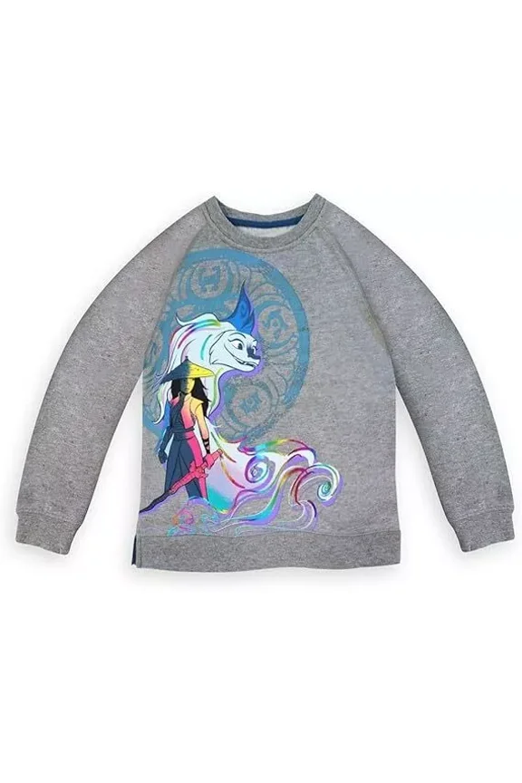 Raya and The Last Dragon Pullover for Girls, Size 2