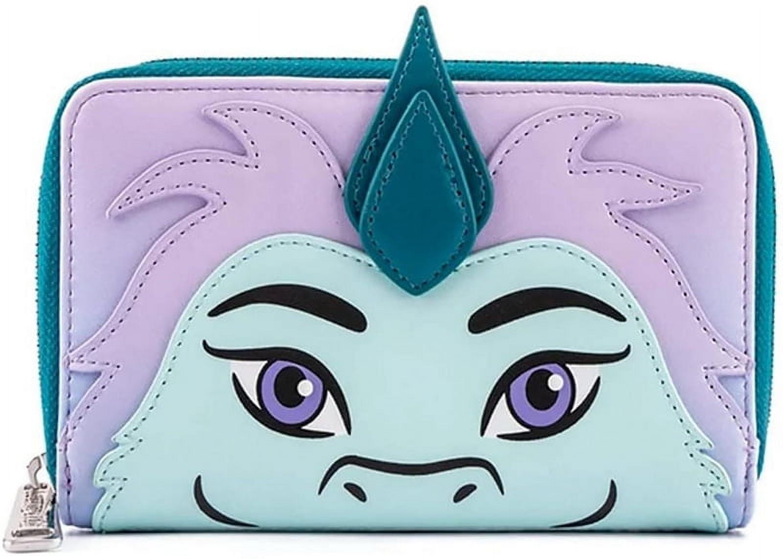 LOUNGEFLY Disney Raya and The Last Dragon Sisu Zip Around Wallet
