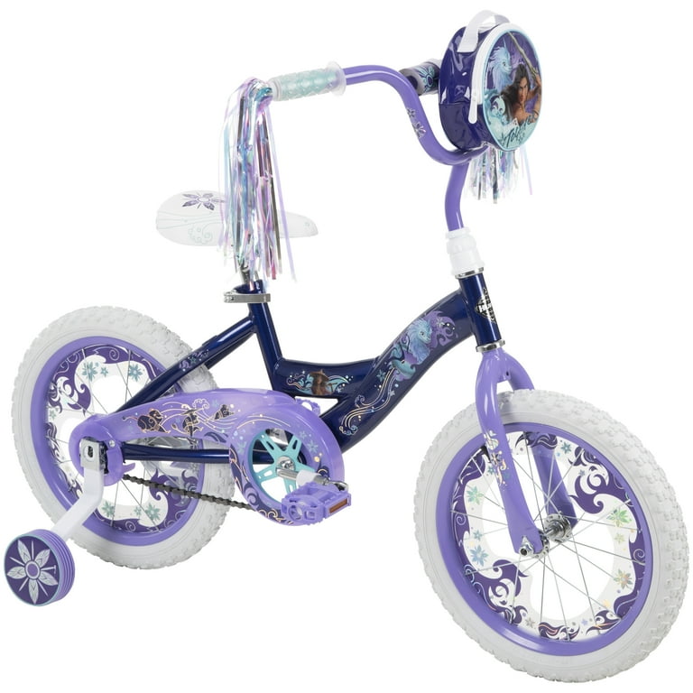 Disney Raya and the Last Dragon 16” Purple Bike for Girls, by