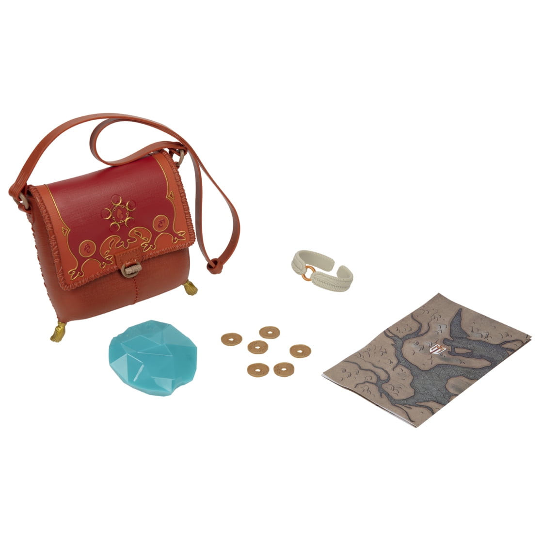 Disney Raya and the Last Dragon Adventure Bag Dress Up Set, for Children Ages 3+