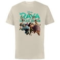 thumbnail image 1 of Disney Raya and the Last Dragon Characters Standard T-Shirt - Short Sleeve Cotton T-Shirt for Adults - Customized-Natural, 1 of 5