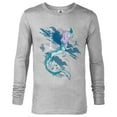 thumbnail image 1 of Disney Raya and the Last Dragon Fearless Sisu Standard T-Shirt - Long Sleeve T-Shirt for Men - Customized-Athletic Heather, 1 of 5