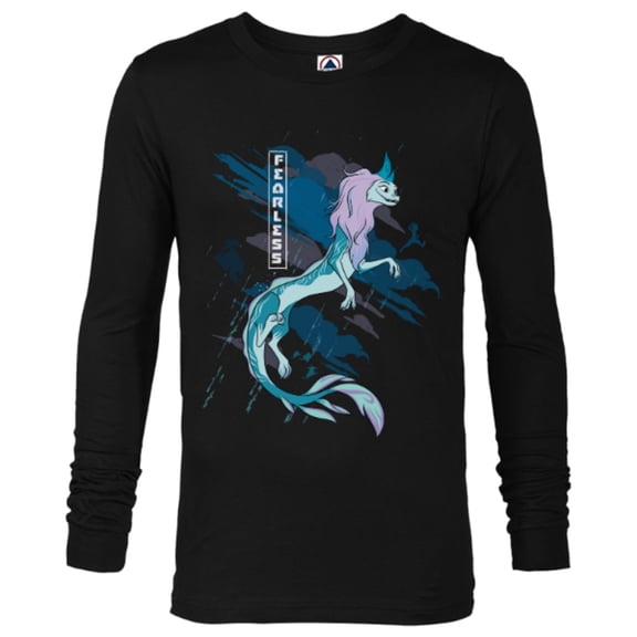 Disney Raya and the Last Dragon Fearless Sisu Standard T-Shirt - Long Sleeve T-Shirt for Men - Customized-Black