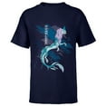 thumbnail image 1 of Disney Raya and the Last Dragon Fearless Sisu Standard T-Shirt - Short Sleeve T-Shirt for Kids - Customized-Athletic Navy, 1 of 5