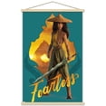 thumbnail image 1 of Disney Raya and the Last Dragon - Fearless Wall Poster with Wooden Magnetic Frame, 22.375" x 34", 1 of 5