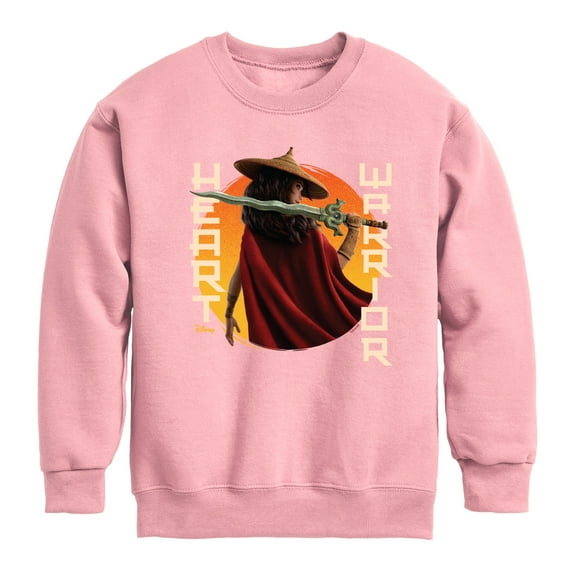 Disney - Raya and the Last Dragon - Heart Warrior - Youth Crewneck Fleece Sweatshirt