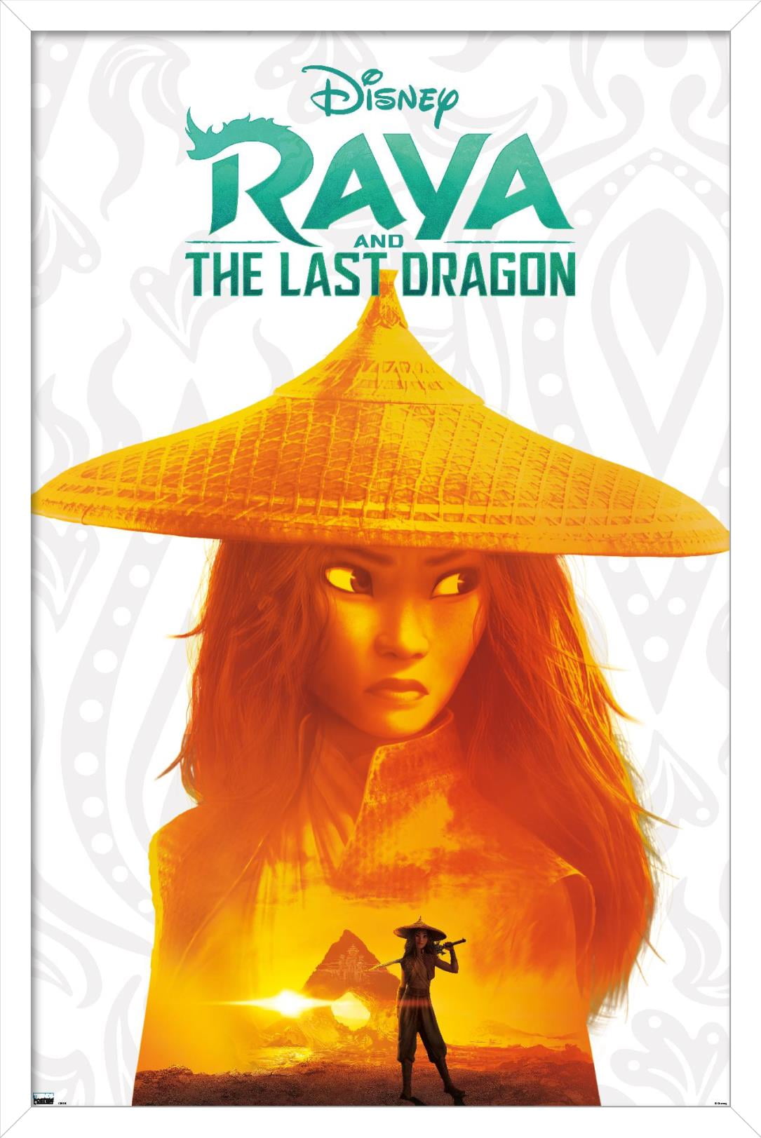 Disney Raya and the Last Dragon - Inner Warrior Wall Poster, 14.725" x 22.375", Framed