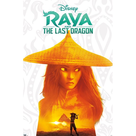 Disney Raya and the Last Dragon - Inner Warrior Wall Poster, 14.725" x 22.375"