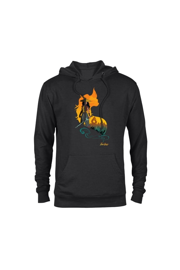 Raya and the Last Dragon Kumandra Heart Standard T-Shirt - Pullover Hoodie for Adults - Customized-Black