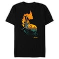 thumbnail image 1 of Disney Raya and the Last Dragon Kumandra Heart Standard T-Shirt- Short Sleeve Blended T-Shirt for Adults - Customized-Black Snow Heather, 1 of 5