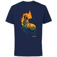 thumbnail image 1 of Disney Raya and the Last Dragon Kumandra Heart Standard T-Shirt - Short Sleeve Cotton T-Shirt for Adults - Customized-Athletic Navy, 1 of 5