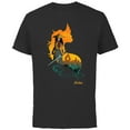 thumbnail image 1 of Disney Raya and the Last Dragon Kumandra Heart Standard T-Shirt - Short Sleeve Cotton T-Shirt for Adults - Customized-Black, 1 of 5