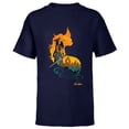 thumbnail image 1 of Disney Raya and the Last Dragon Kumandra Heart Standard T-Shirt - Short Sleeve T-Shirt for Kids - Customized-Athletic Navy, 1 of 5