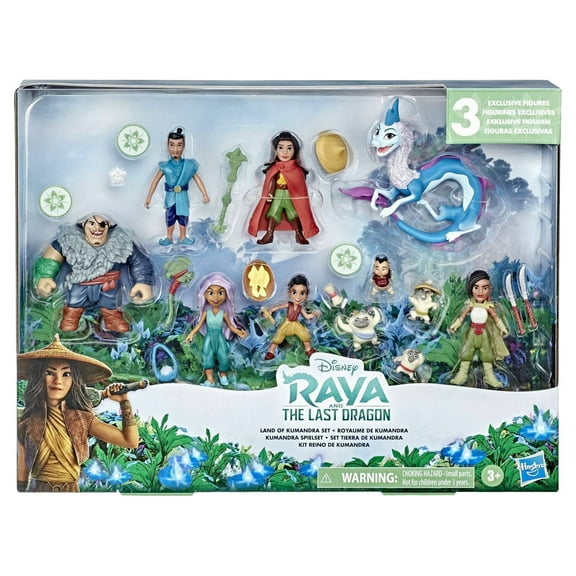 Disney Raya and The Last Dragon Land of Kumandra Set