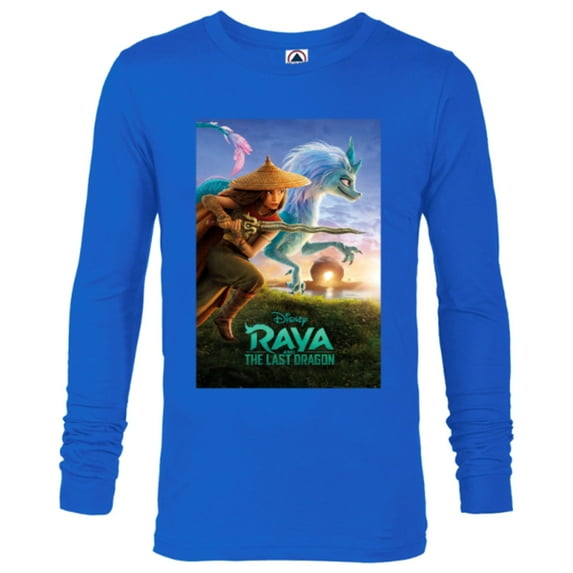 Disney Raya and the Last Dragon Movie Poster Standard T-Shirt - Long Sleeve T-Shirt for Men - Customized-Royal