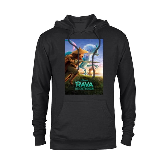 Disney Raya and the Last Dragon Movie Poster Standard T-Shirt - Pullover Hoodie for Adults - Customized-Black
