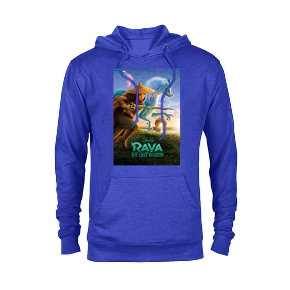 Disney Raya and the Last Dragon Movie Poster Standard T-Shirt - Pullover Hoodie for Adults - Customized-Royal Heather