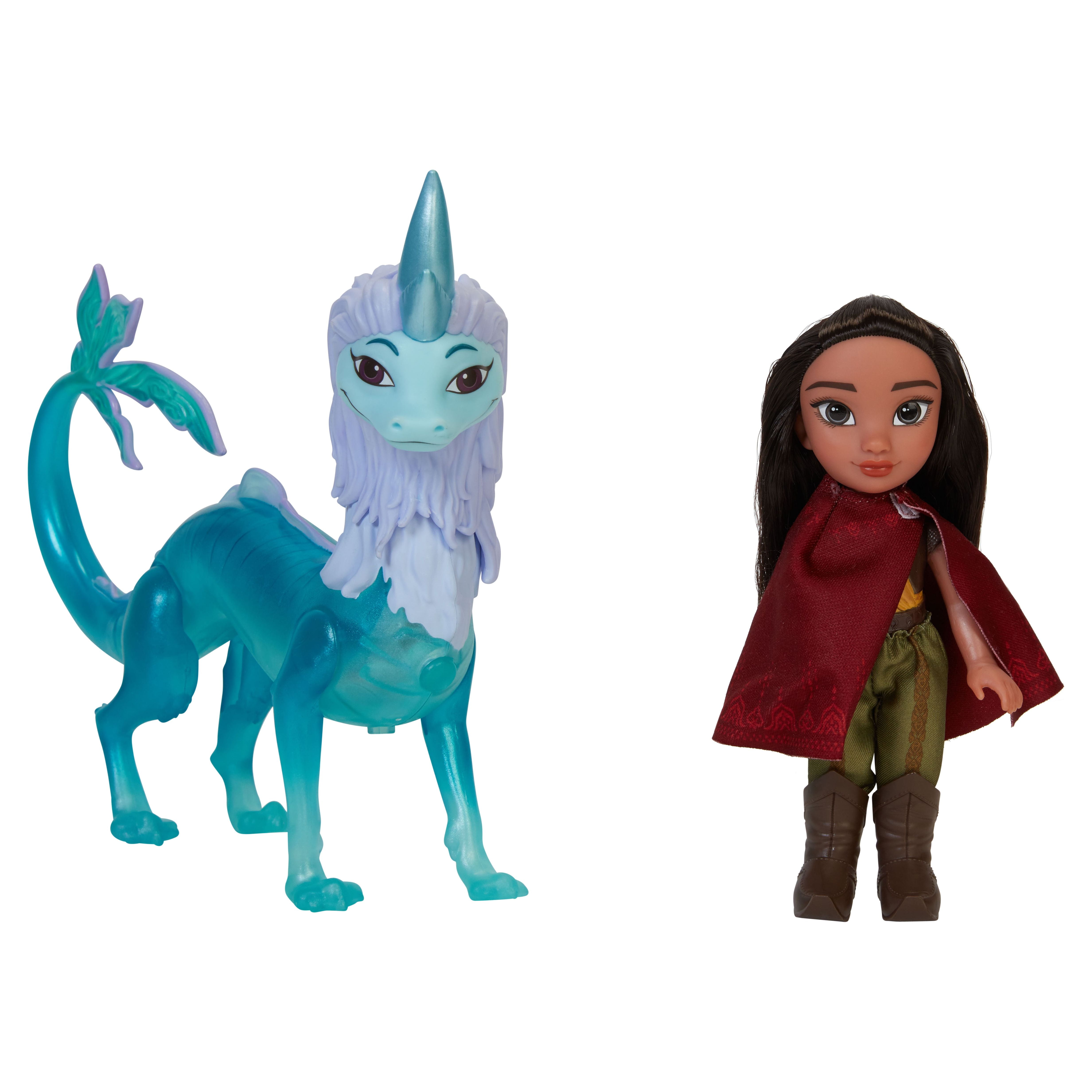 Disney Raya and the Last Dragon Petite Raya & Sisu Posable