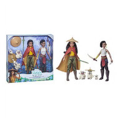 Disney Raya and the Last Dragon Raya, Namaari & Ongis Dolls and Figure Pack