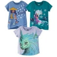 thumbnail image 1 of Disney Raya and the Last Dragon Sisu 3 Pack Crossover T-Shirts Toddler to Big Kid, 1 of 5
