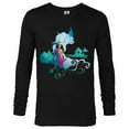 thumbnail image 1 of Disney Raya and the Last Dragon Watercolor Standard T-Shirt - Long Sleeve T-Shirt for Men - Customized-Black, 1 of 5