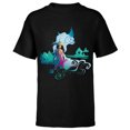 thumbnail image 1 of Disney Raya and the Last Dragon Watercolor Standard T-Shirt - Short Sleeve T-Shirt for Kids - Customized-Black, 1 of 5