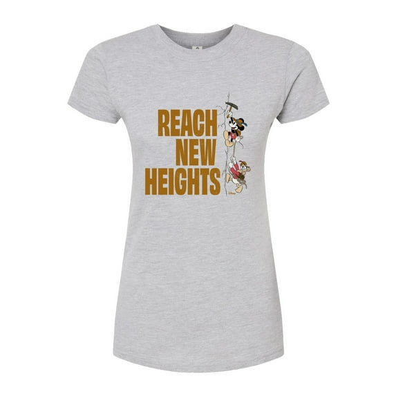 Disney - Reach New Heights - Juniors Fitted Graphic T-Shirt